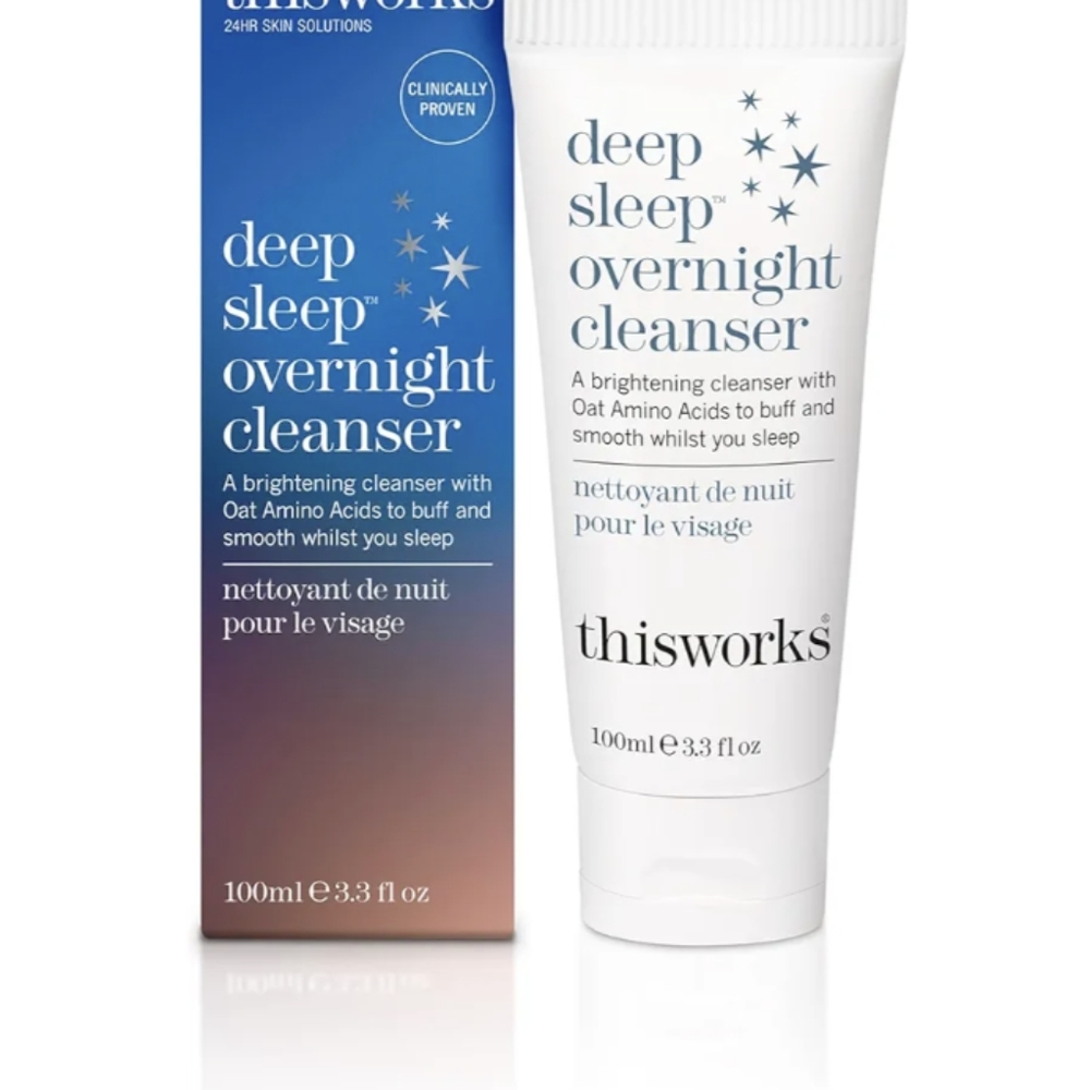 THISWORKS Deep Sleep Overnight Cleanser, with Oat Amino Acids & Hyaluronic Acid